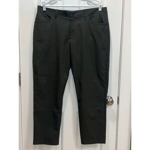 Public Rec All Day Chinos Pants Mens 36x26 1/2" Dark Green Straight Fit